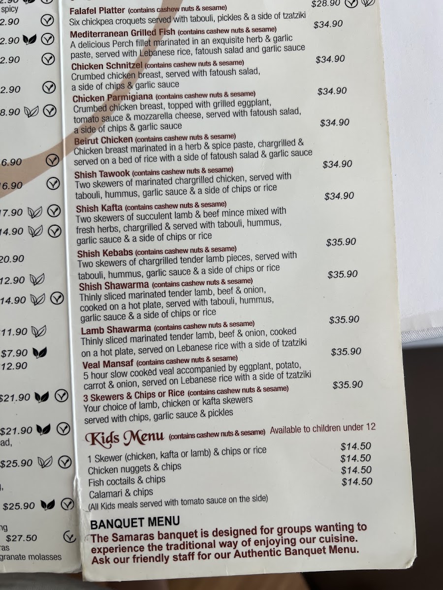 Menu Samaras Restaurant-9
