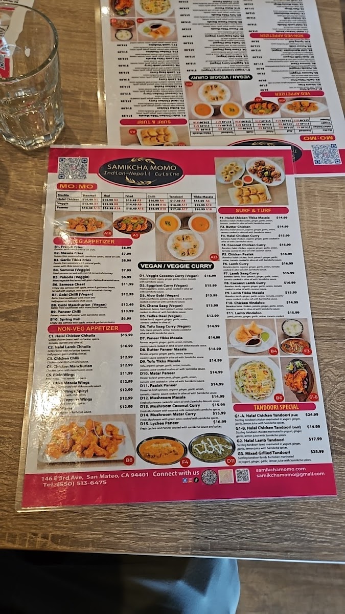 Menu Samikcha Momo Indian-Nepali Cuisine-8
