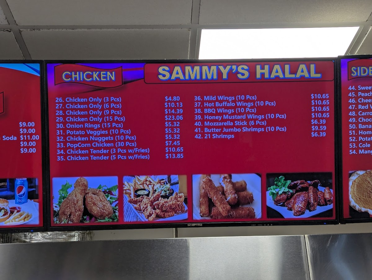 Menu Sammy's Halal-2