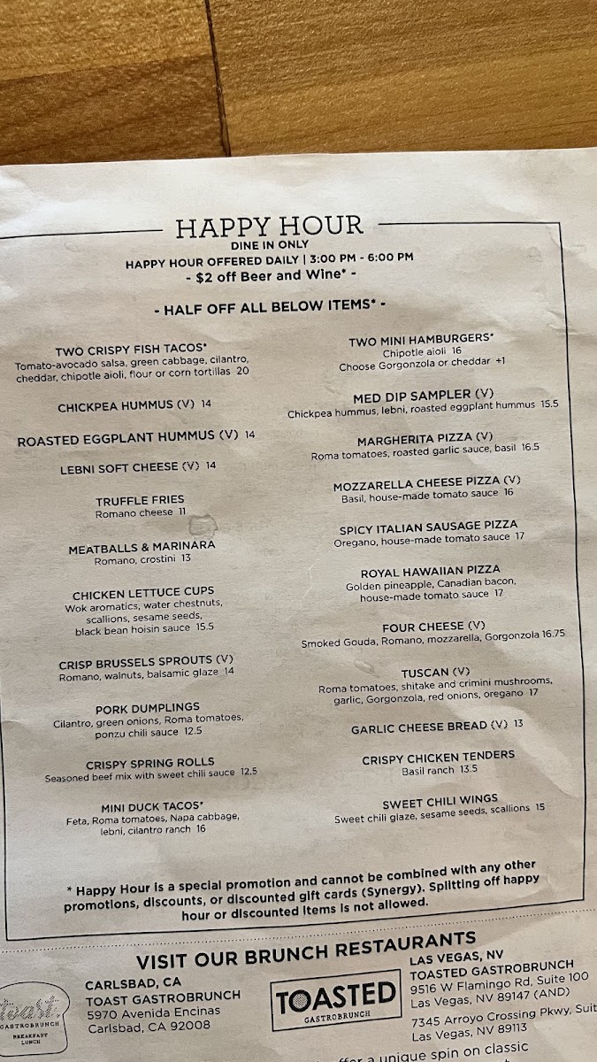 Menu Sammy’S Restaurant & Bar-8