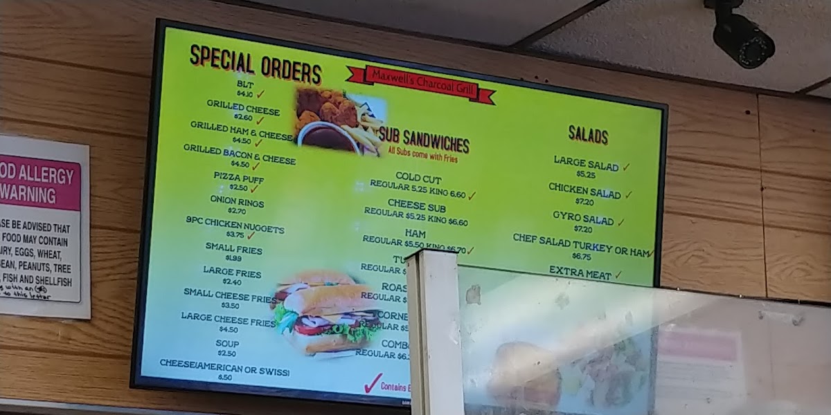 Menu Sammy's Touch-10