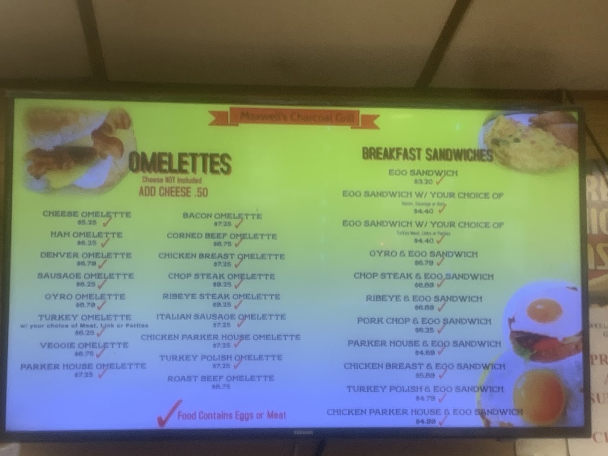 Menu Sammy's Touch-4