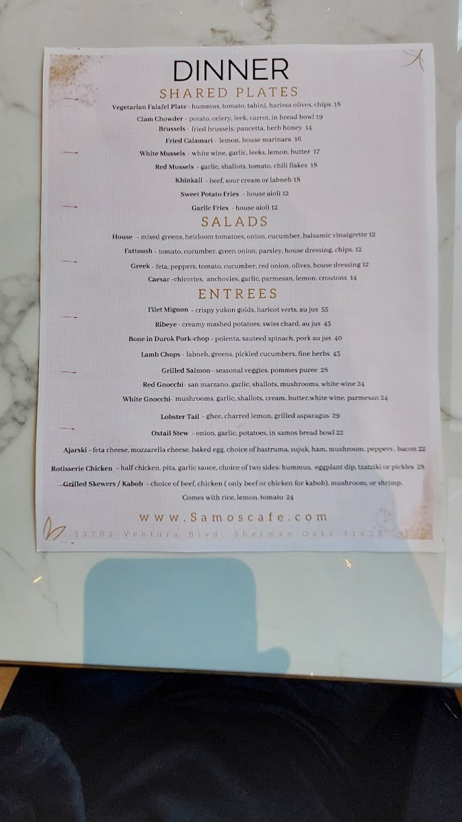 Menu Samos Cafe & Grill-4