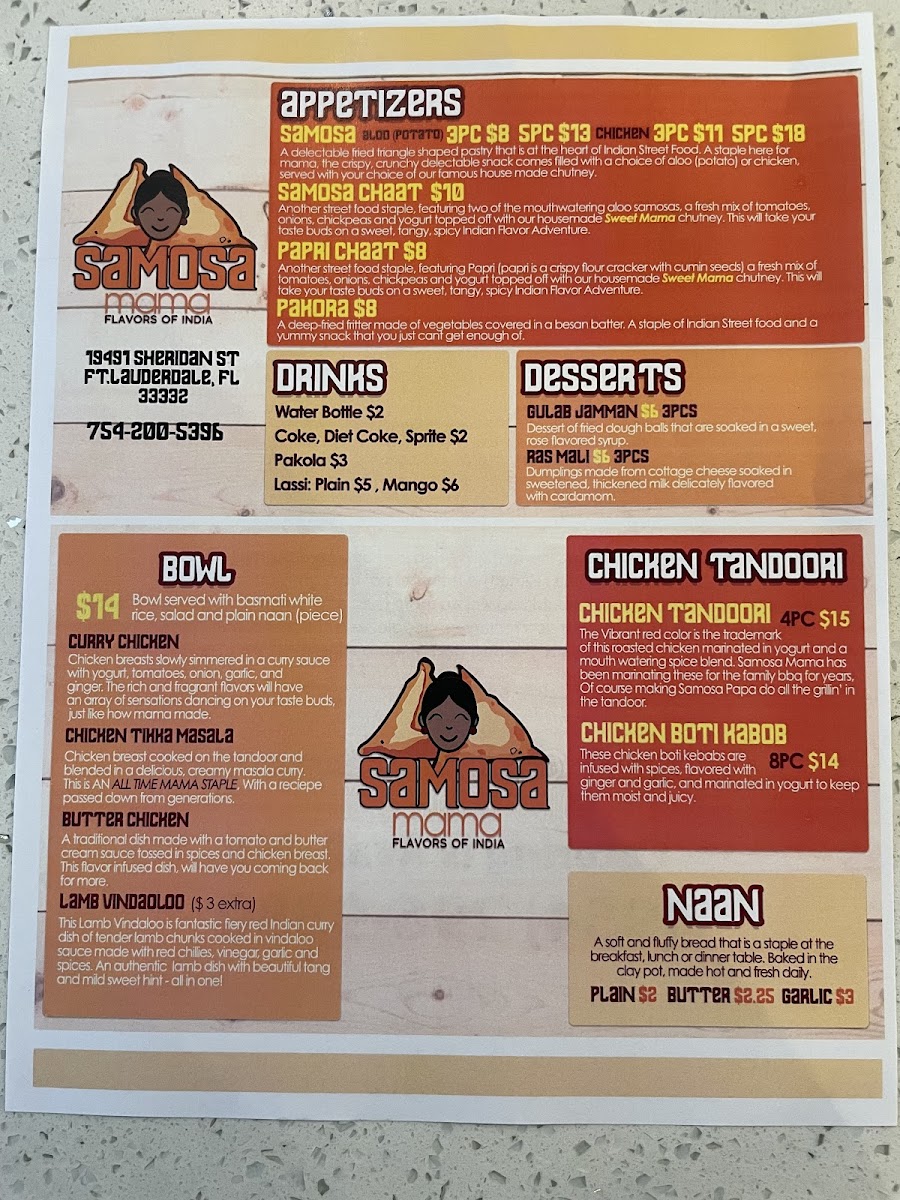 Menu Samosa Mama-4