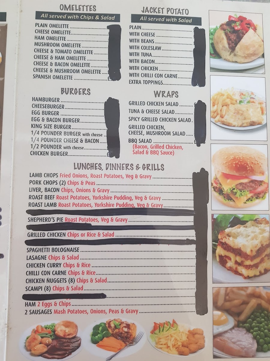 Menu Sam's Cafe-1