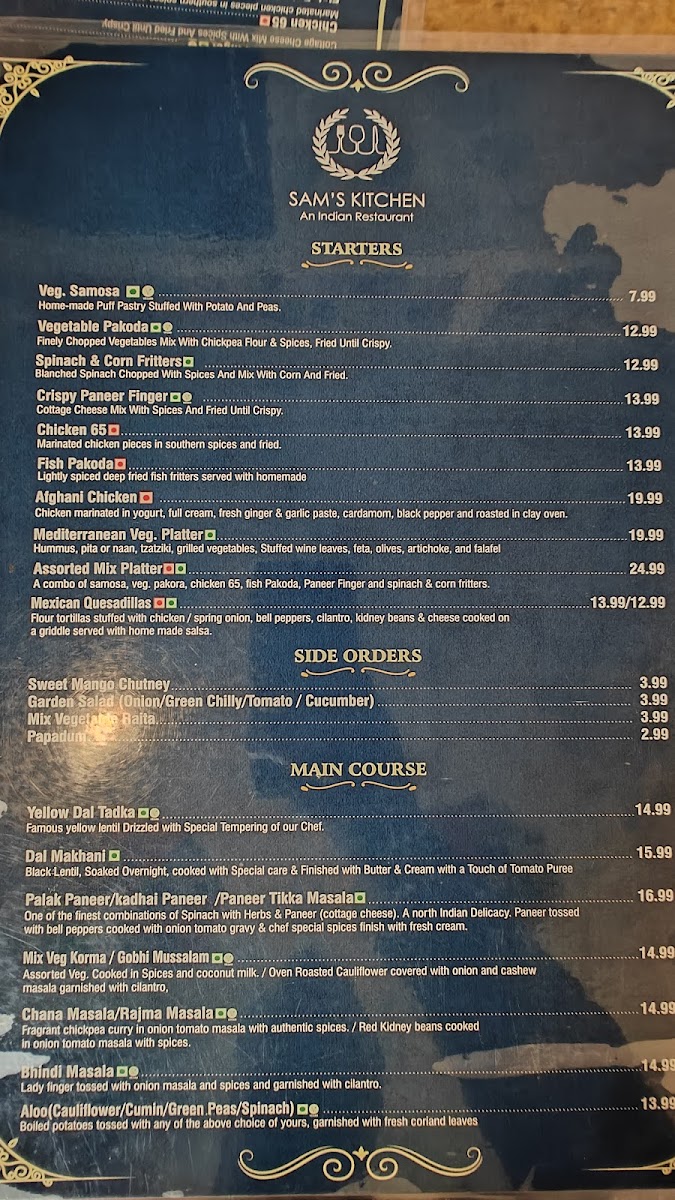Sam's Kitchen Menu-5