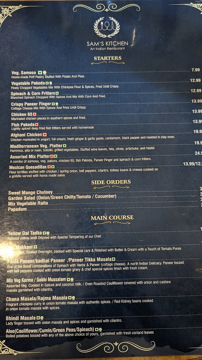 Sam's Kitchen Menu-6