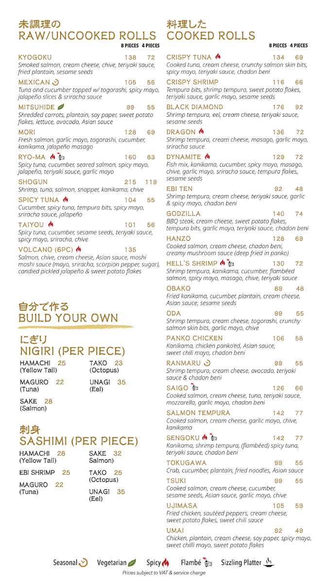 Menu Samurai Restaurant-5