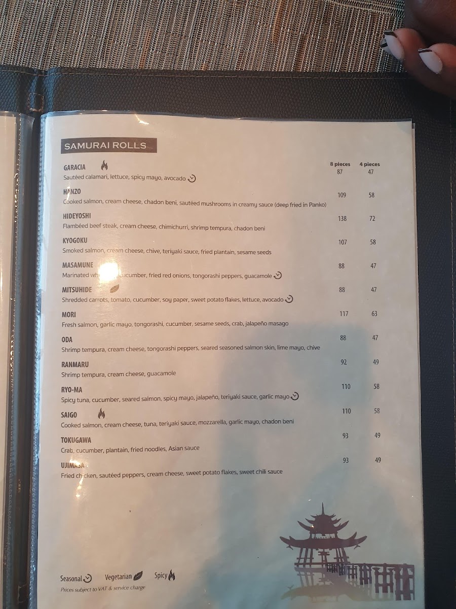Menu Samurai Restaurant-9