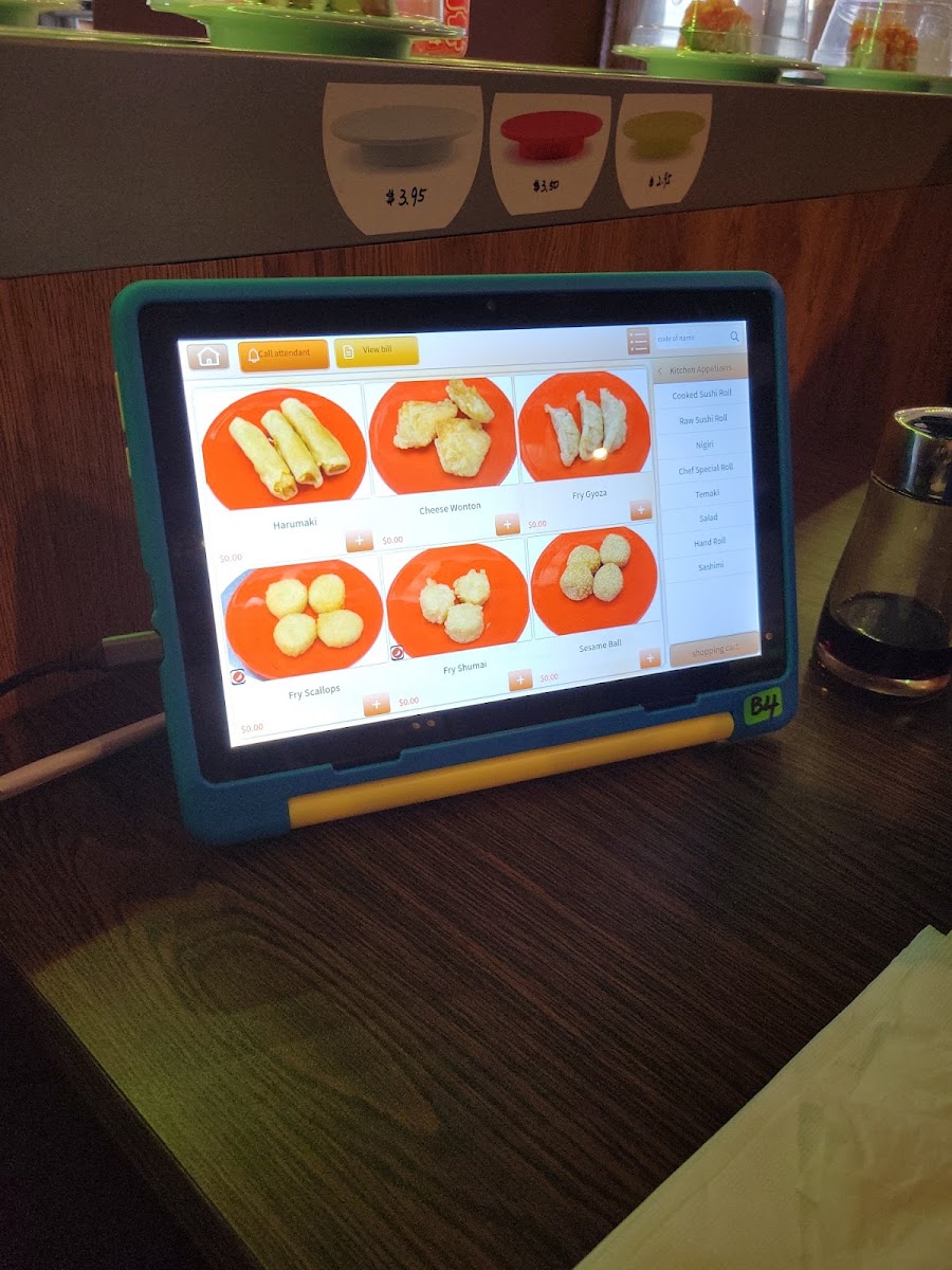 Menu Samurai Revolving Sushi Bar And Steakhouse-7
