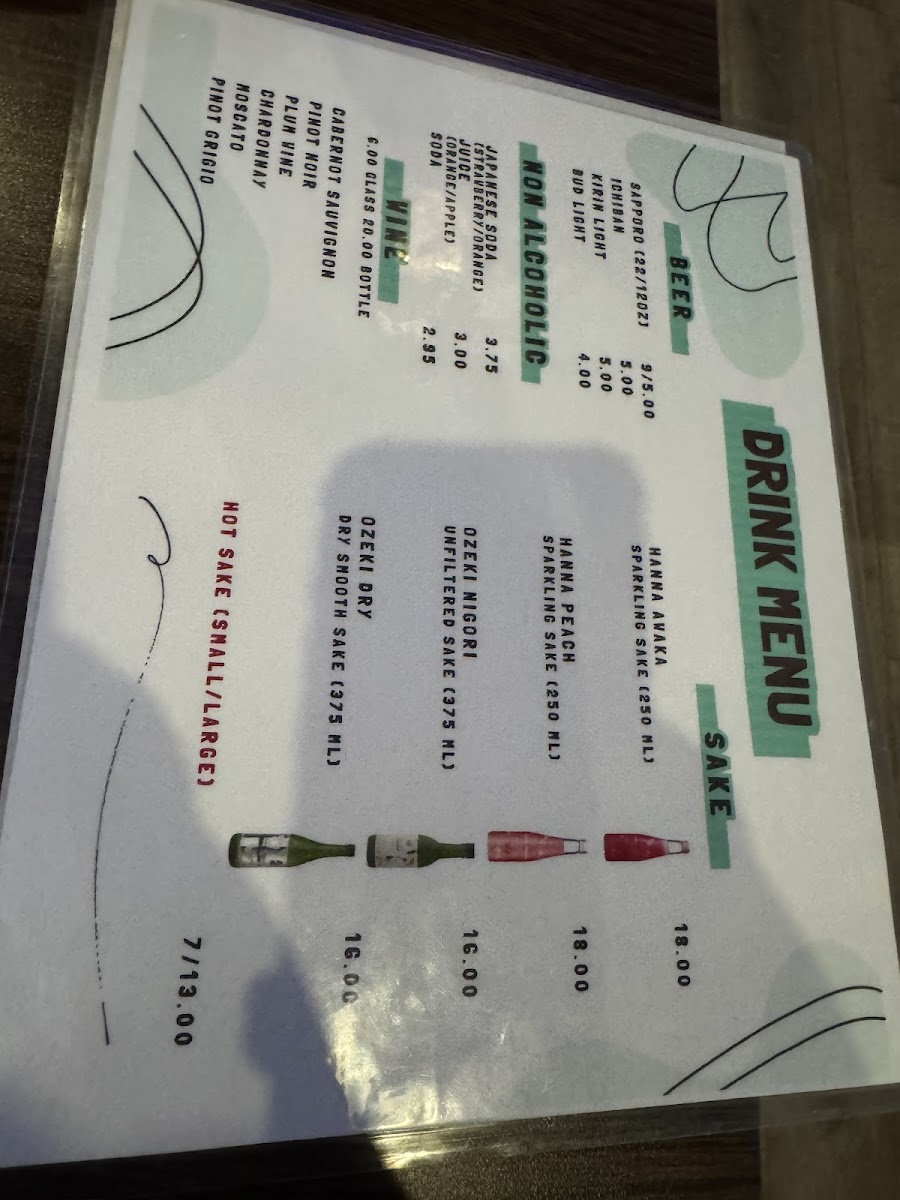 Menu Samurai Revolving Sushi Bar And Steakhouse-9