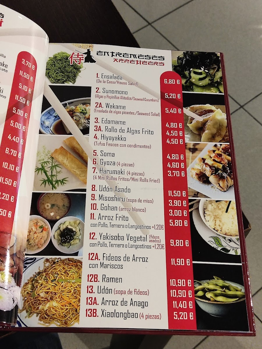 Menu Samurai-4