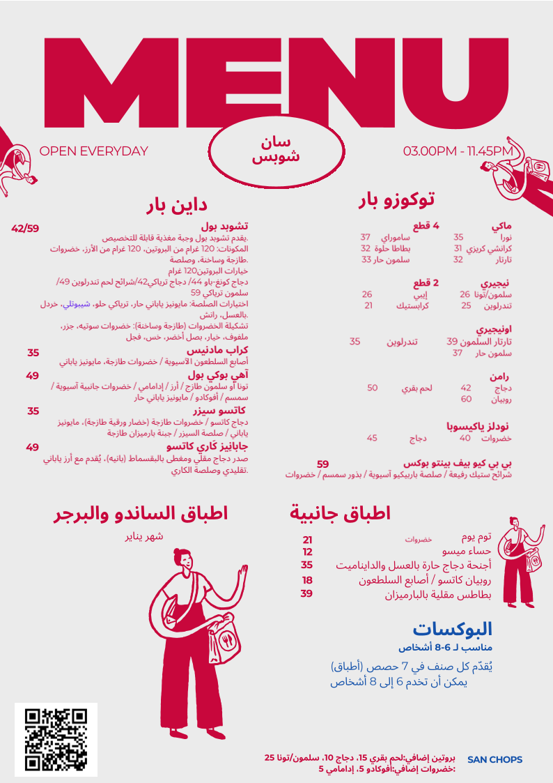 Menu San Chops By Tokuzo Restaurant-2
