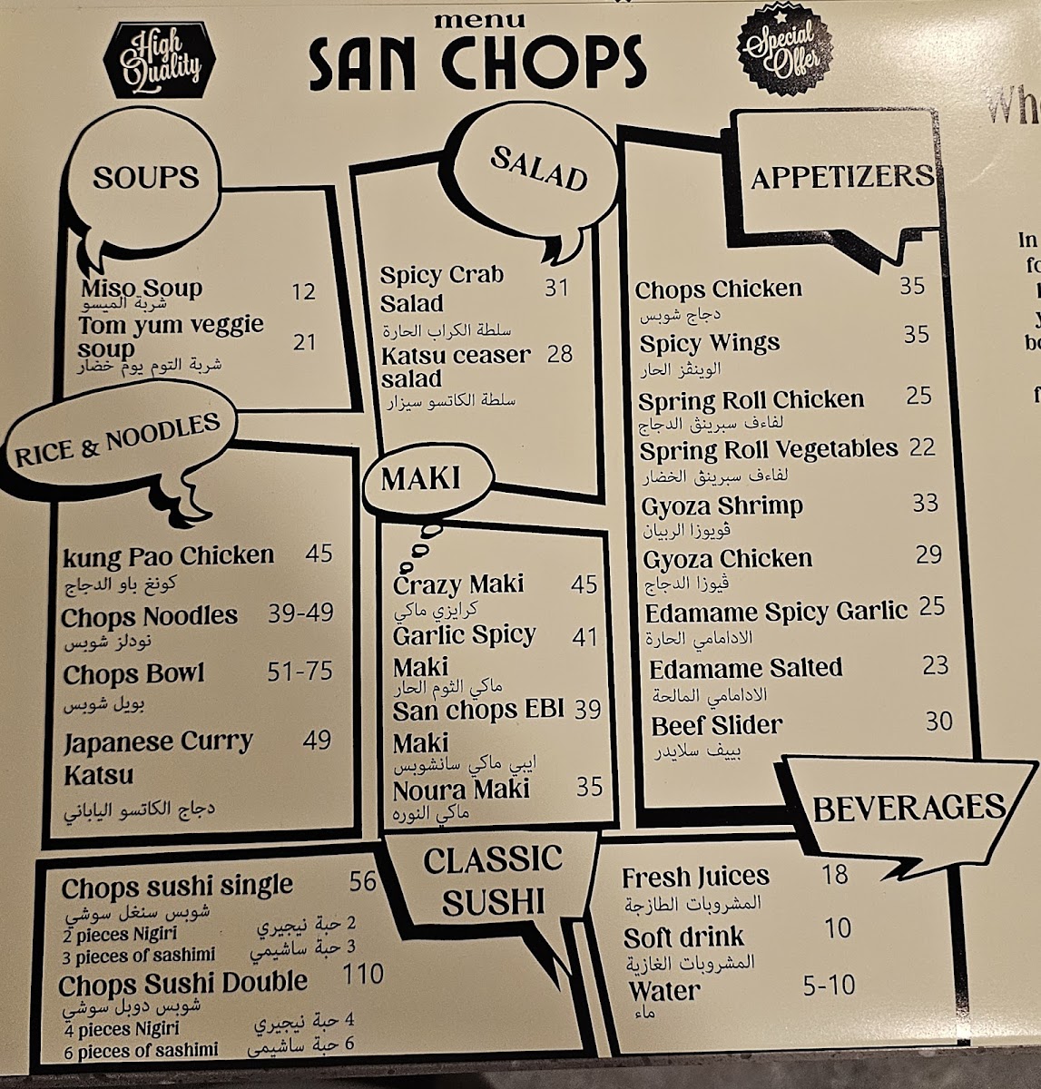 Menu San Chops By Tokuzo Restaurant-3