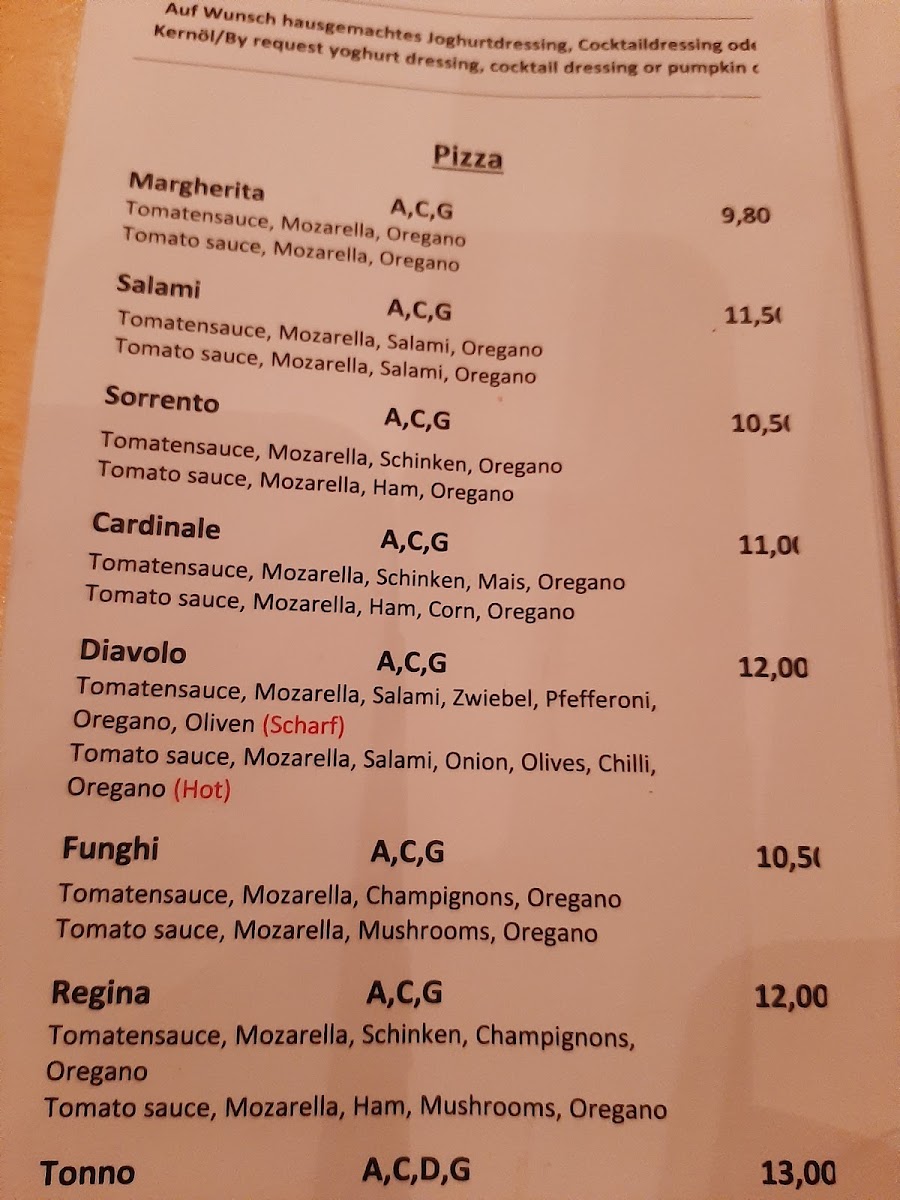 Menu San Danielle Pizza E Pasta-1