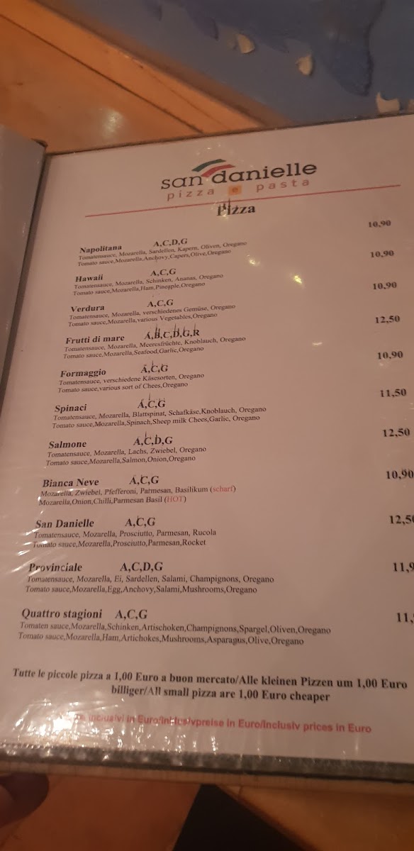 Menu San Danielle Pizza E Pasta-4