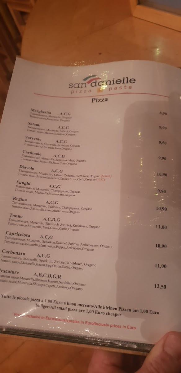 Menu San Danielle Pizza E Pasta-6