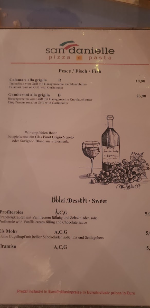 Menu San Danielle Pizza E Pasta-7