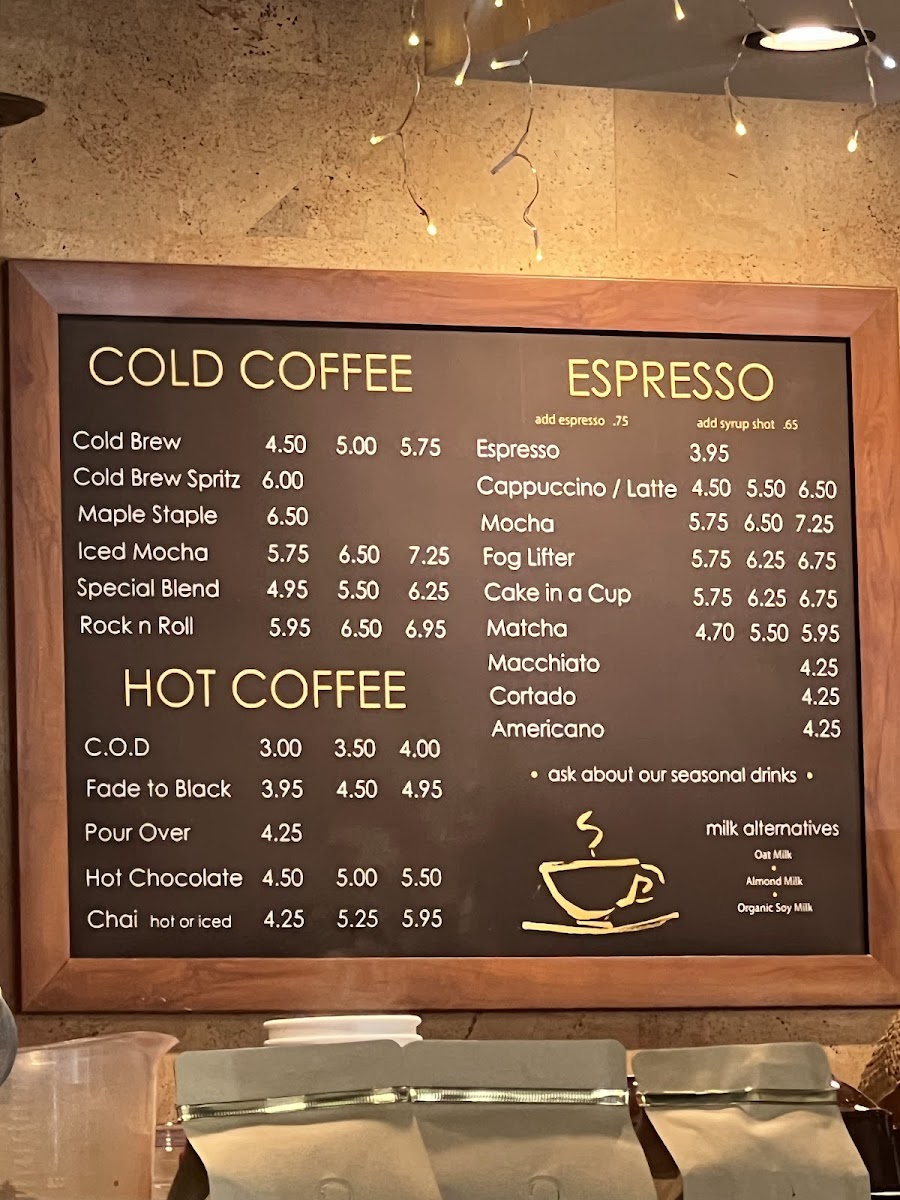 Menu San Francisco Coffee Roasting Company-2