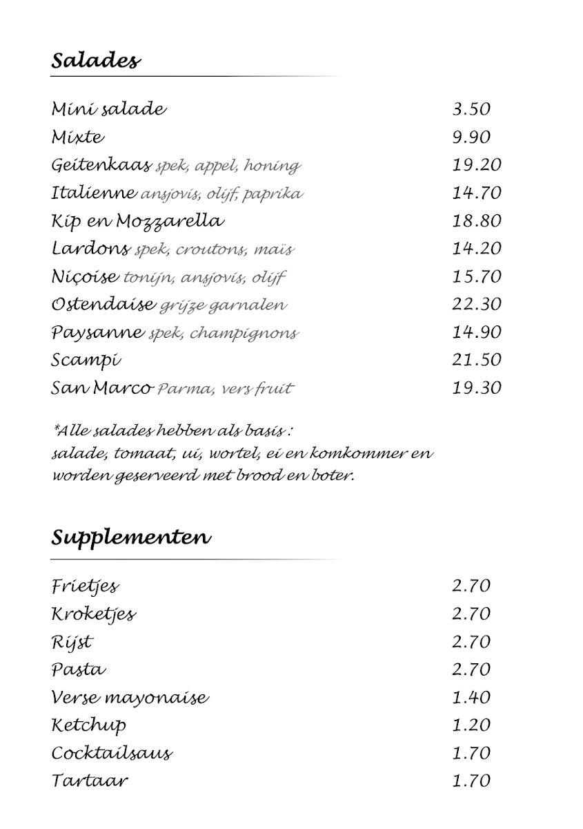 Menu San Marco Roeselare-10