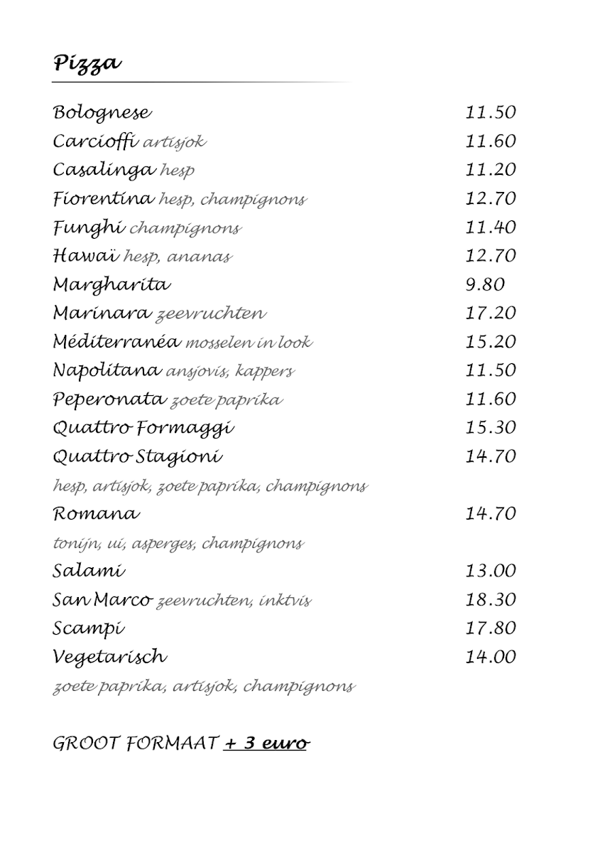 Menu San Marco Roeselare-4