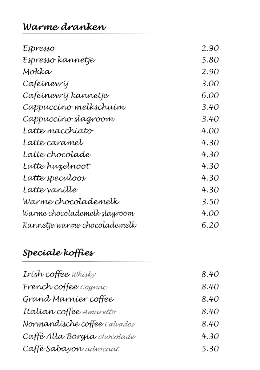 Menu San Marco Roeselare-8