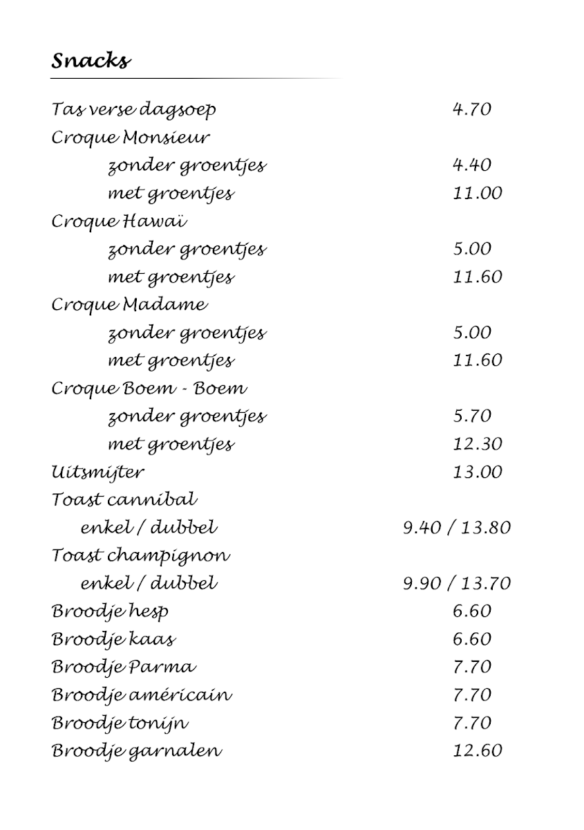 Menu San Marco Roeselare-9