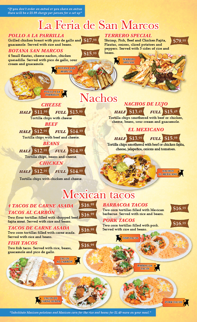 Menu San Marcos Mexican Restaurant (N. Rockwell)-7