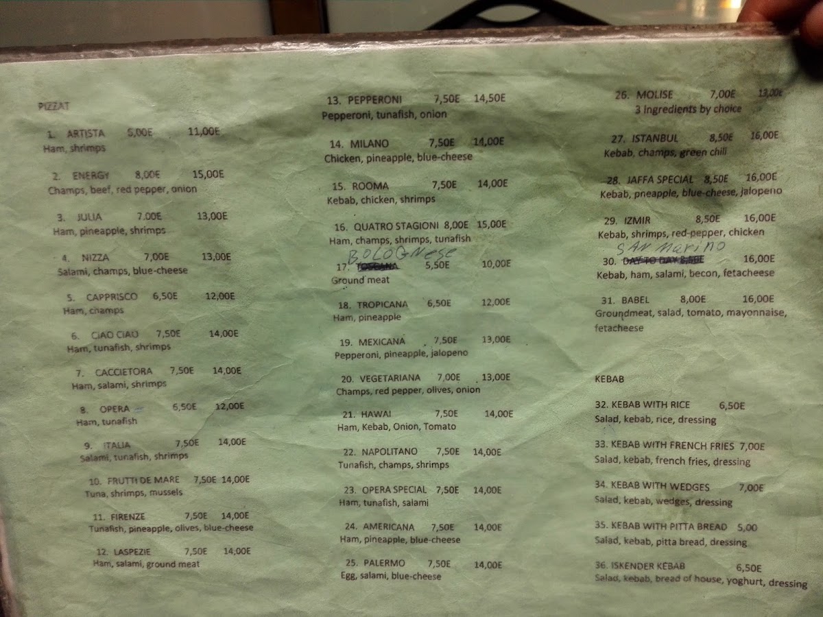 Menu San Marino Pizzeria-7