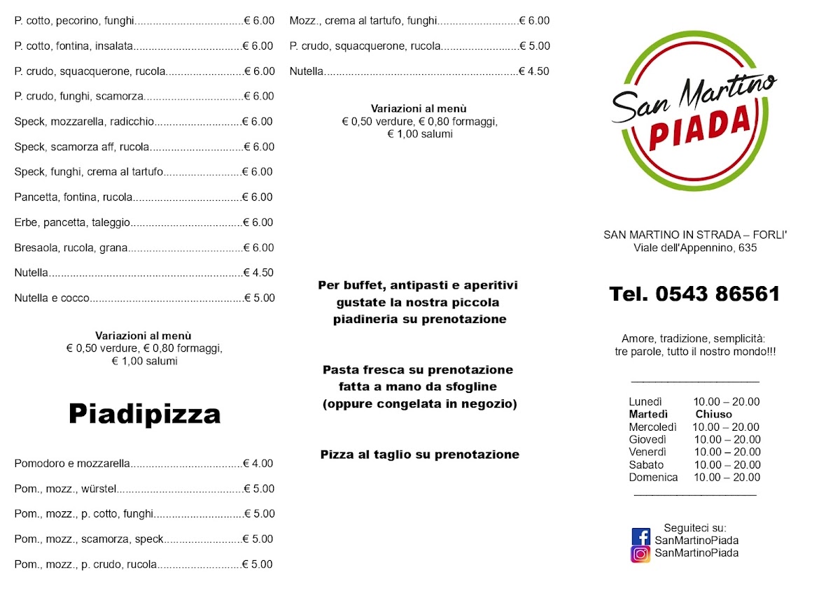 Menu San Martino Piada Di Bevoni Donatella-2