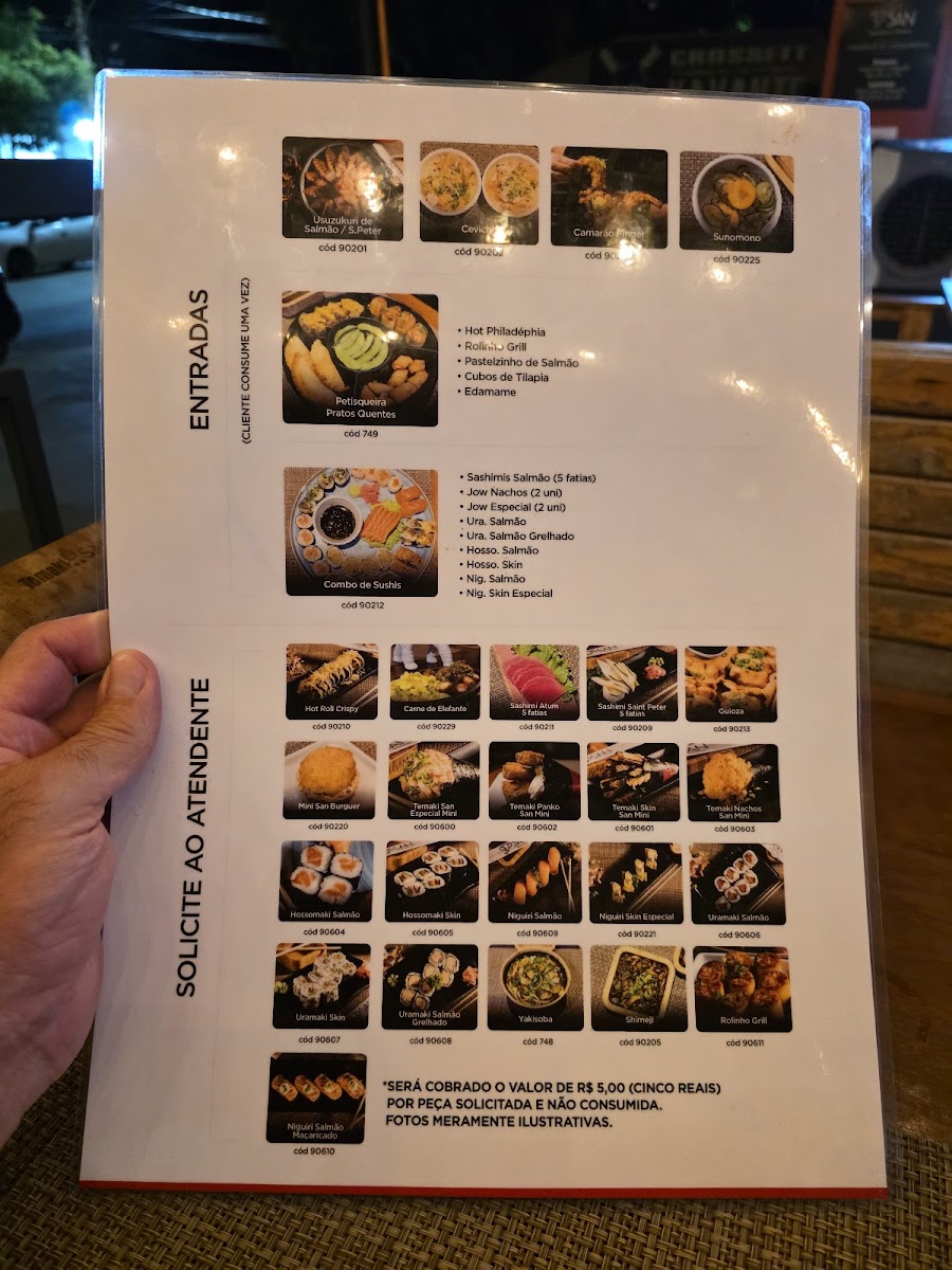 Menu San Oriental +-1