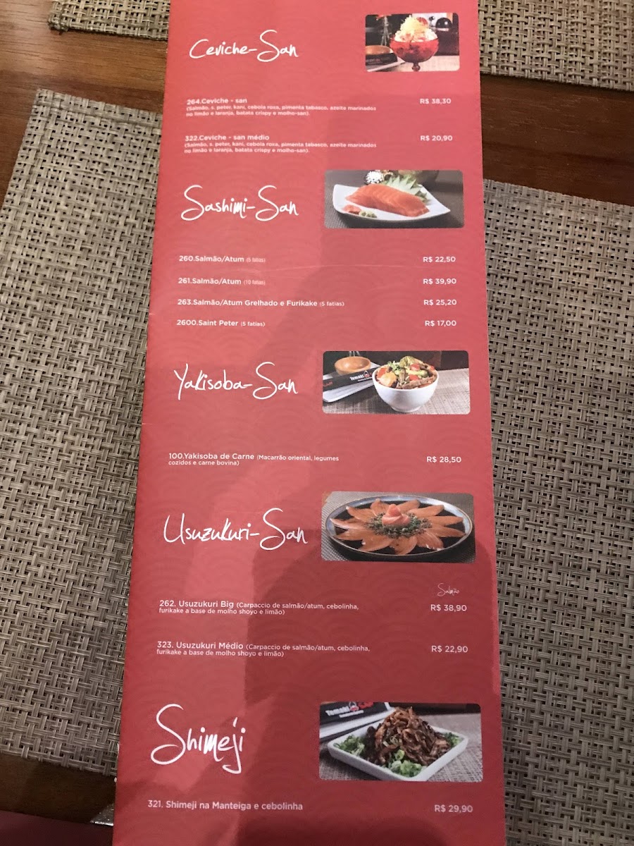 Menu San Oriental +-2