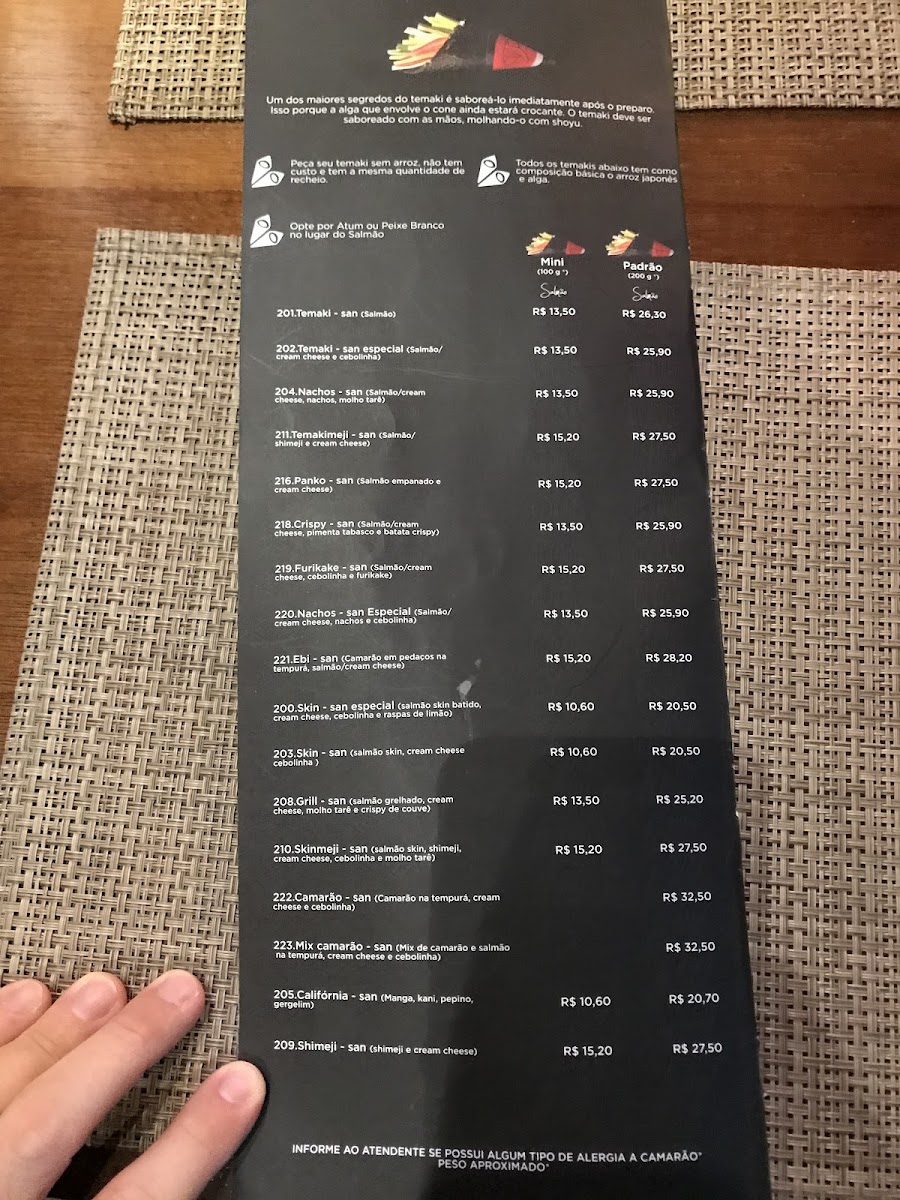 Menu San Oriental +-4