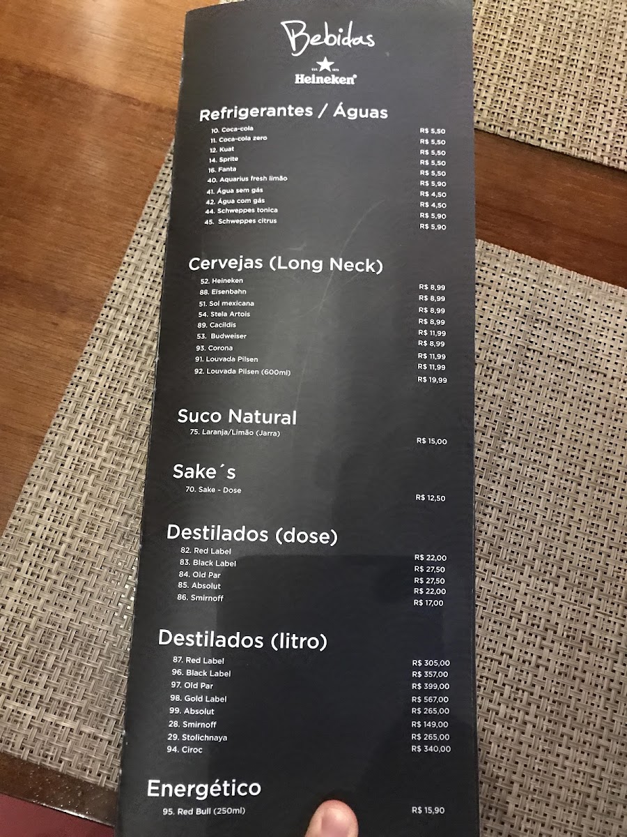 Menu San Oriental +-5
