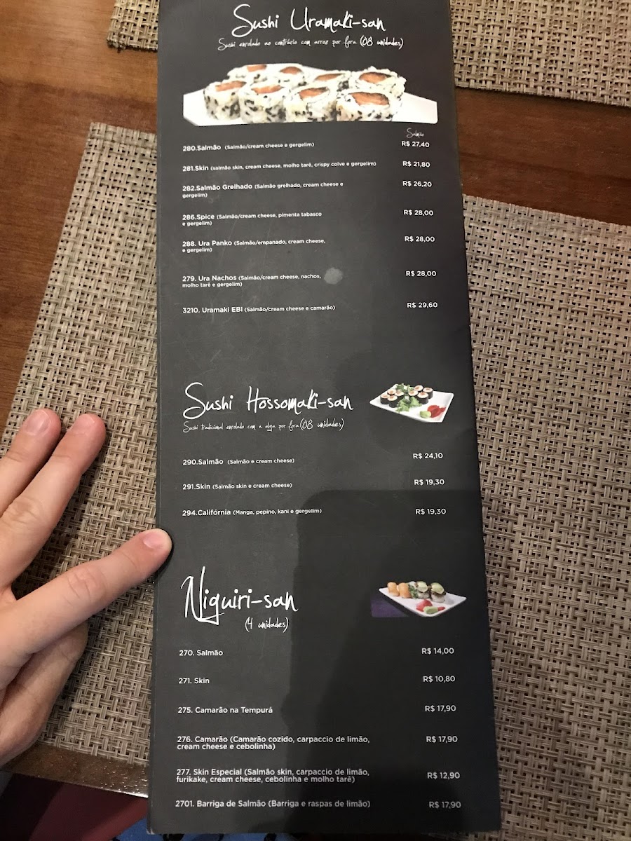 Menu San Oriental +-6