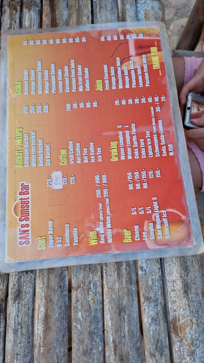Menu San Sunset Bar-3