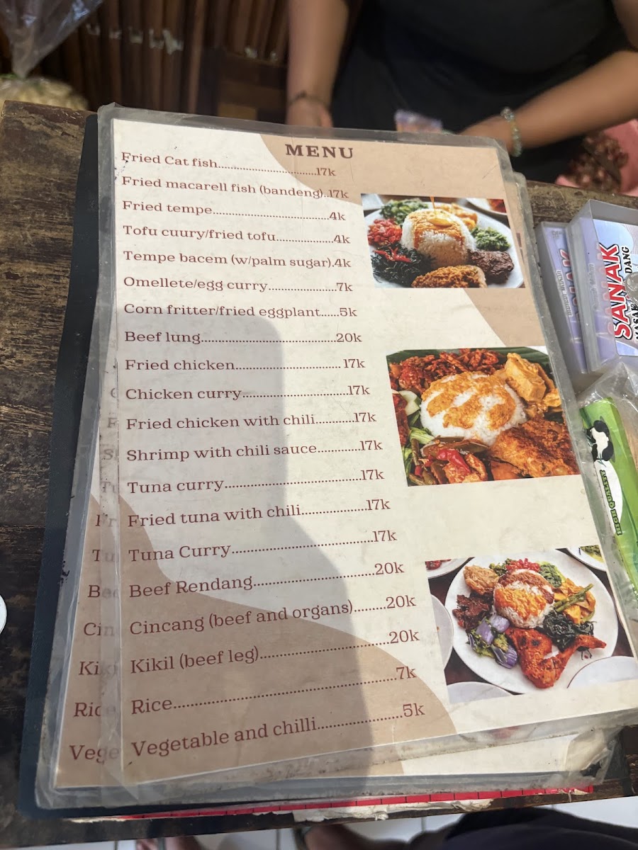 Menu Sanak Masakan Padang (Padang Food), Rumah Makan Sanak-2