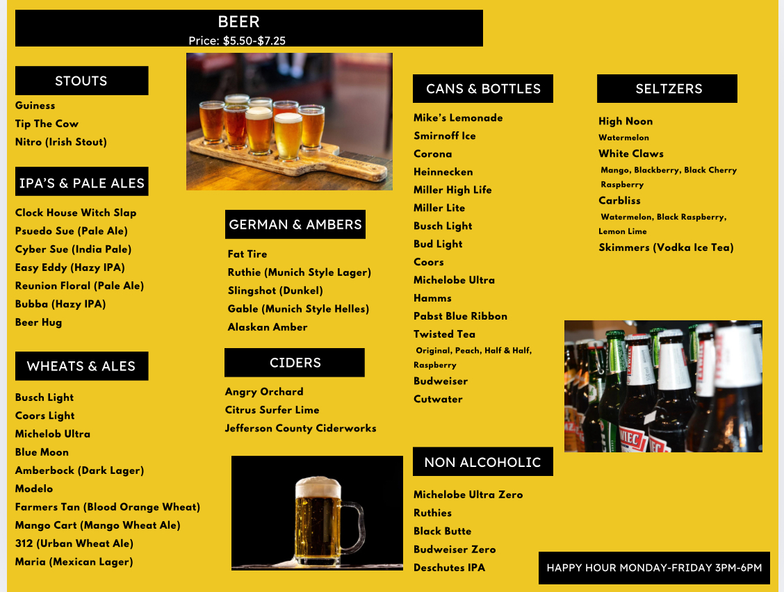 Menu Sanctuary Pub-4