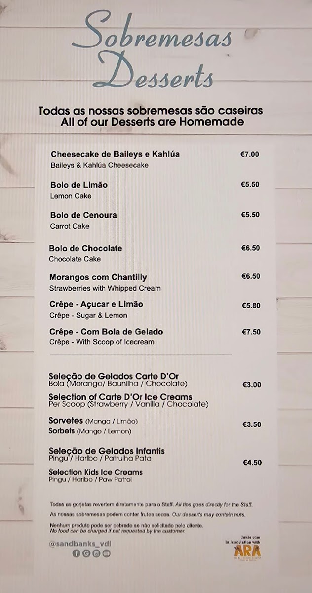 Menu Sandbanks Beach Restaurant-8