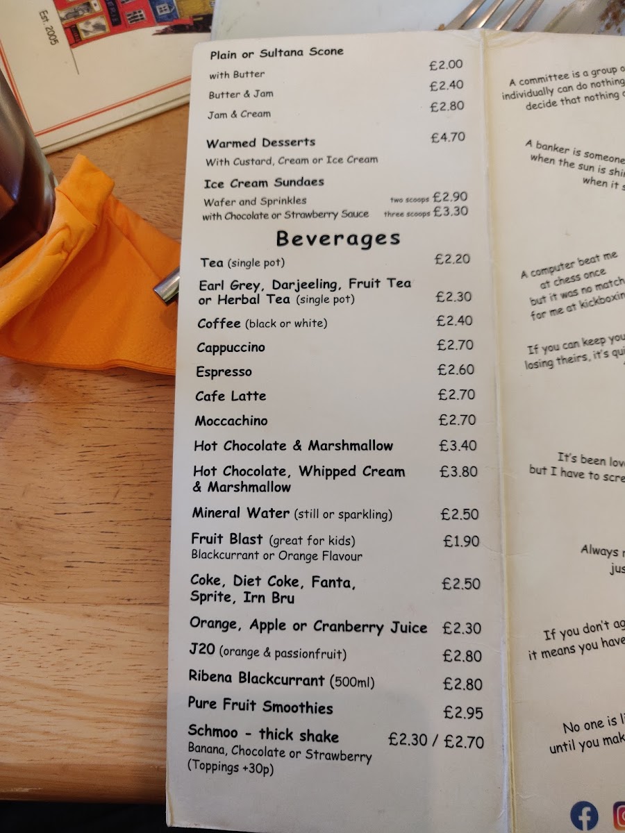 Menu Sandstone Cafe-1