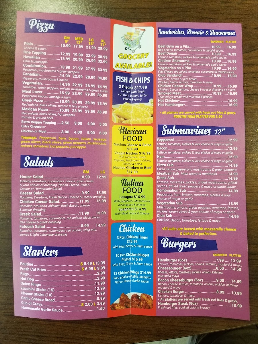 Menu Sandy Market & Restaurant-3