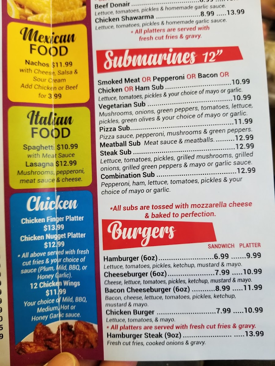 Menu Sandy Market & Restaurant-4
