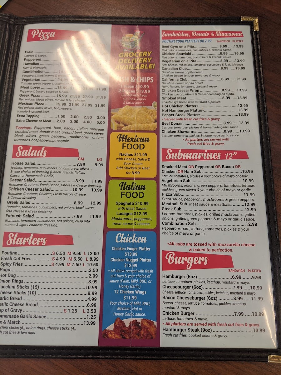 Menu Sandy Market & Restaurant-8