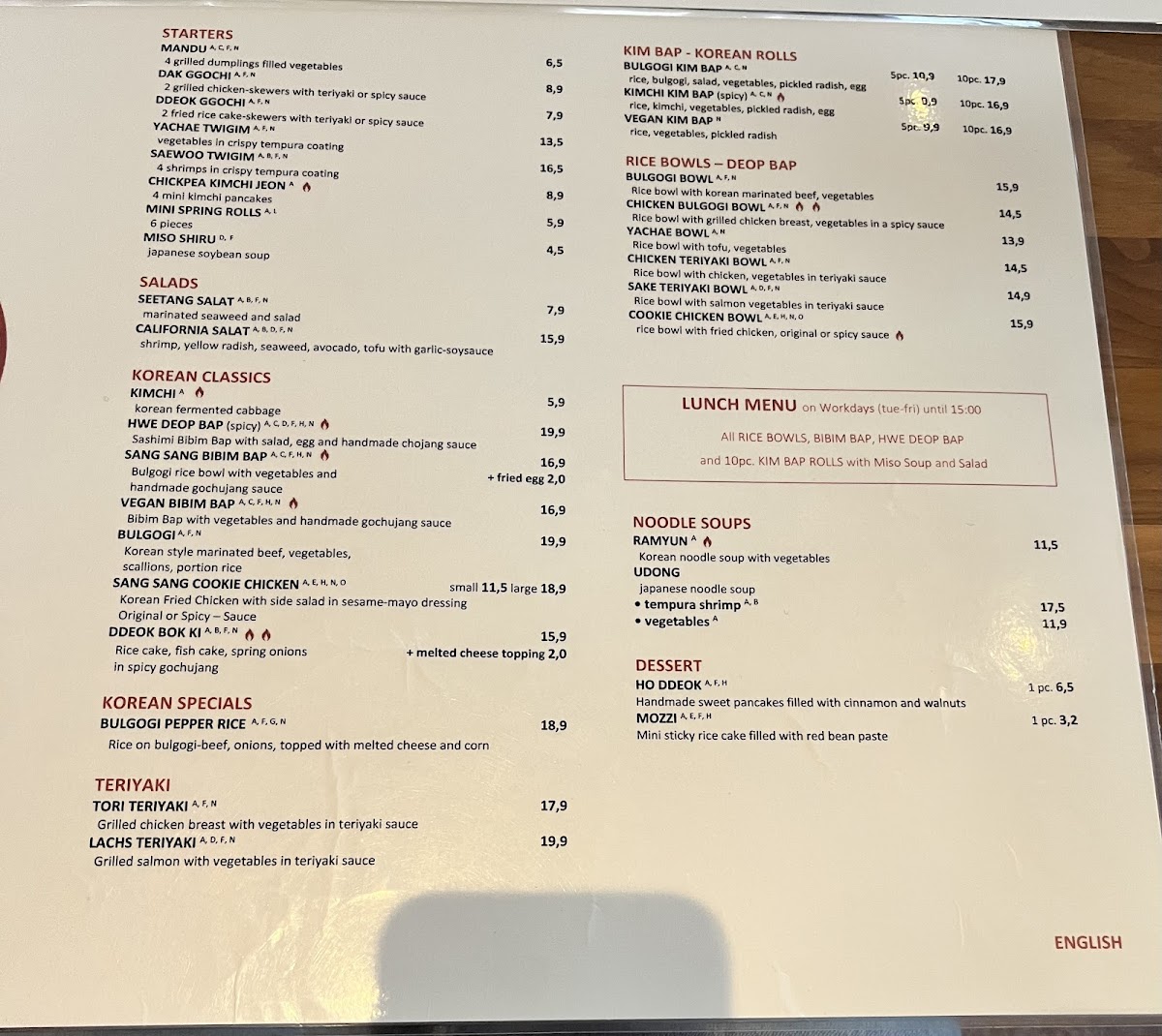 Menu Sang Sang Hietzing-1