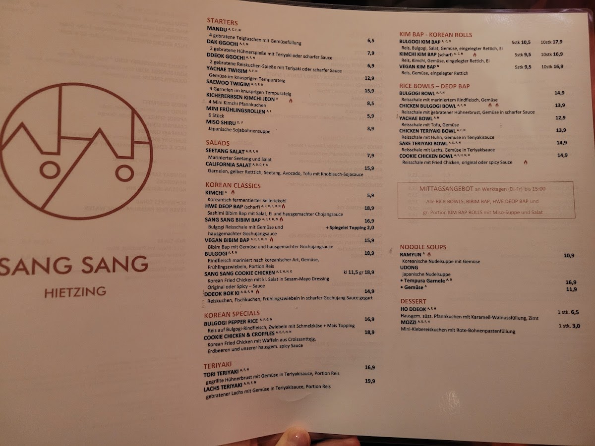 Menu Sang Sang Hietzing-5