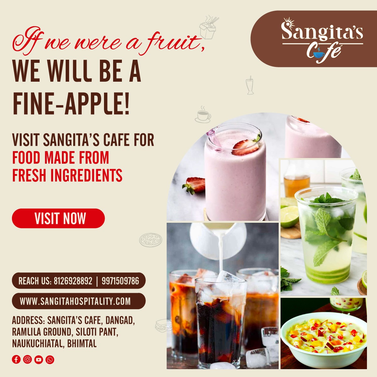 Menu Sangita’S Cafe-2