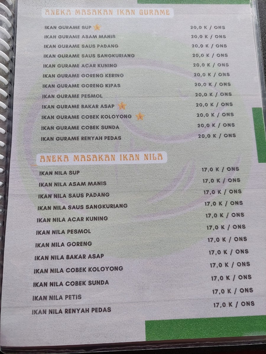 Menu Sangkuriang Resto-2