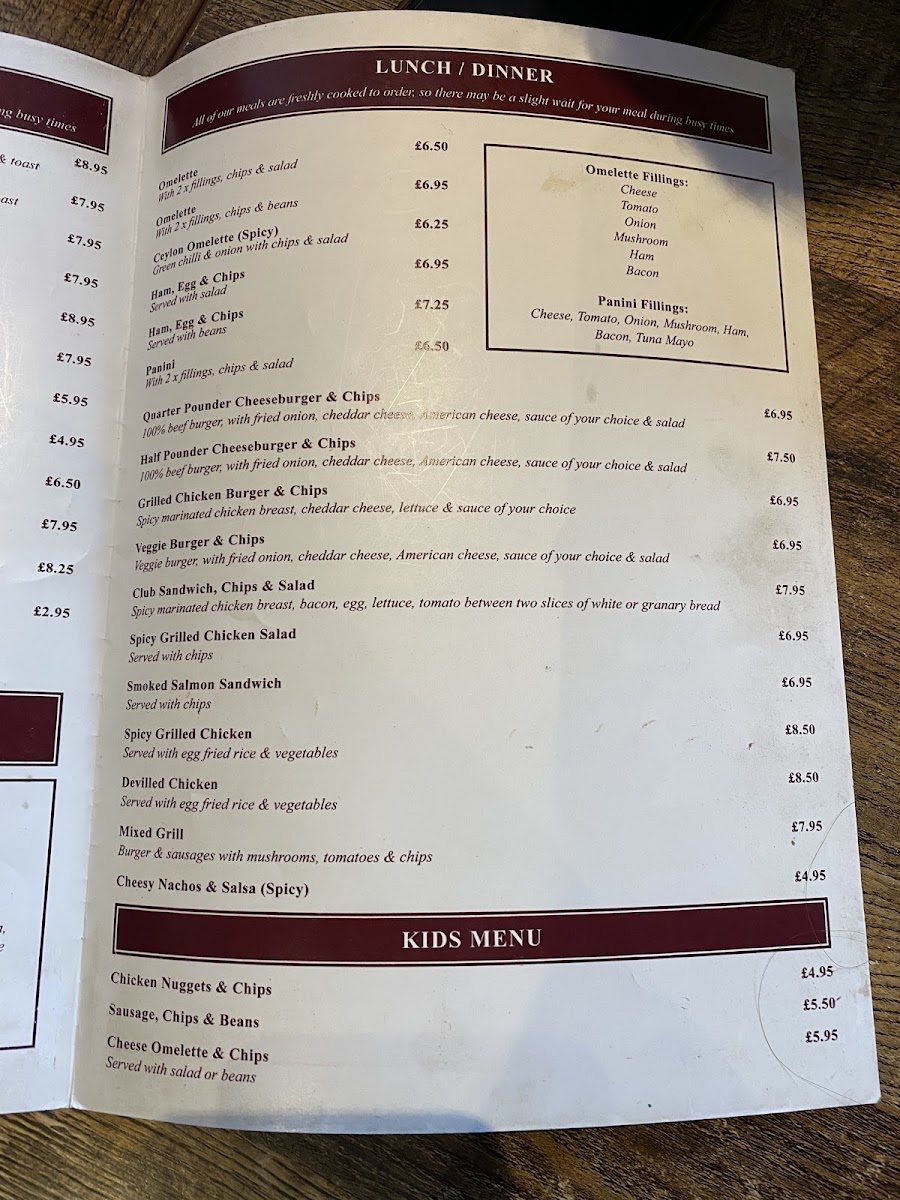 Menu Sanjay's Cafe-8