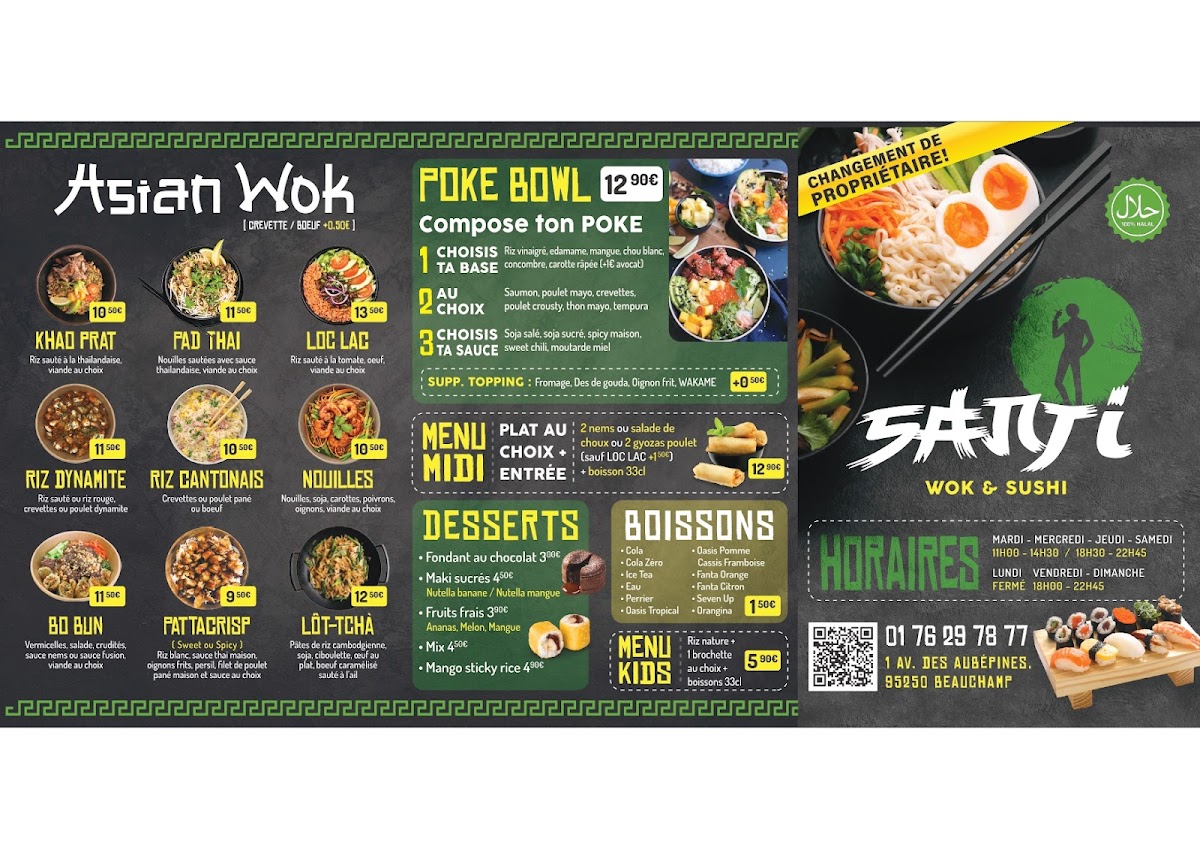 Menu Sanji - Restaurant Thai Et Sushi-2