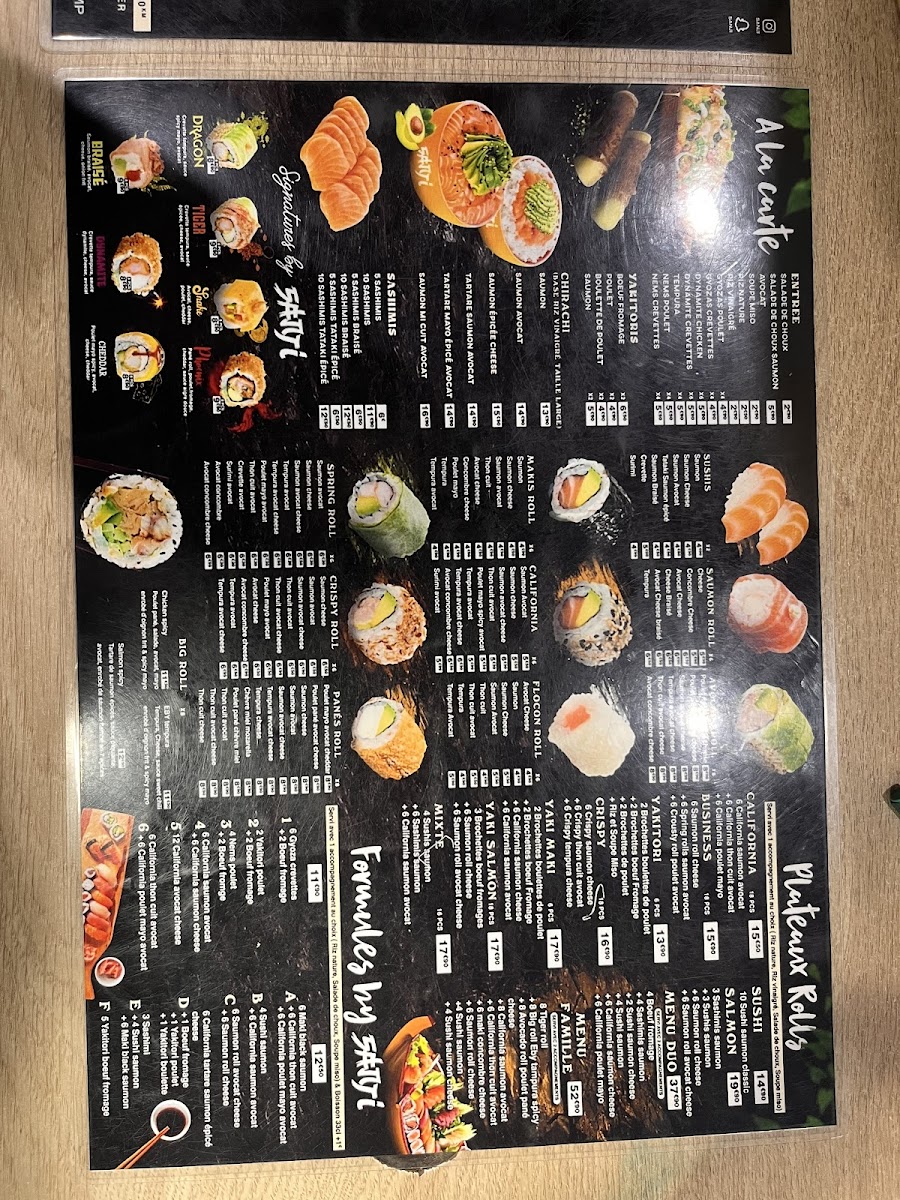 Menu Sanji - Restaurant Thai Et Sushi-3